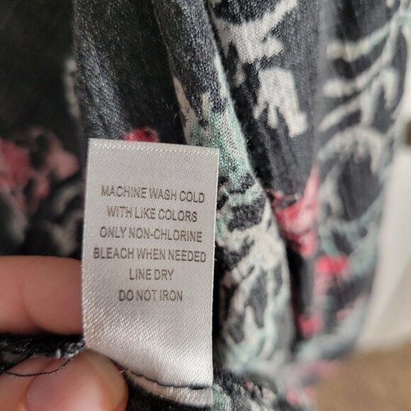 Kimono Cardigan-Floral Print-Women's LG - Picture 4 of 6